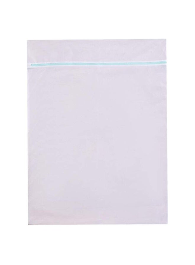 Mordely Large Laundry Bag Large Mesh Laundry Bag Convenient Travel Bag Mesh Laundry Bags Curtain Bag Large Washing Machine Bag Wash Bag Underwear Polyester Storage Bag White - Image 1